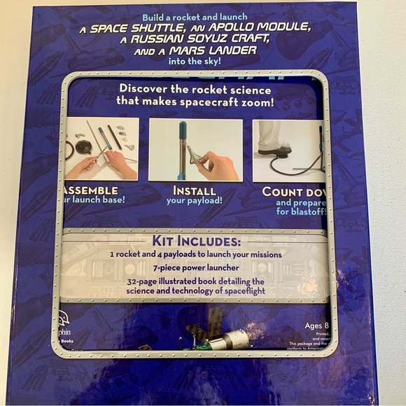 Flight Test Lab Kit SPACECRAFT Build Launch 4 Different Spacecraft NASA Shuttle - Picture 2 of 16